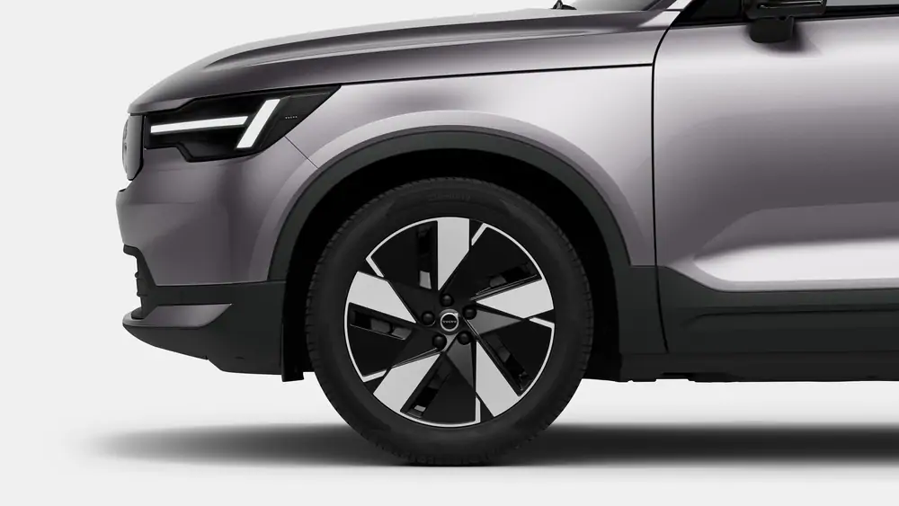 Nouveau Volvo EX40 SUV Plus Business Edition Elektrisch (BEV) Shift-by-wire single speed transmission, RWD Aurora Silver 3