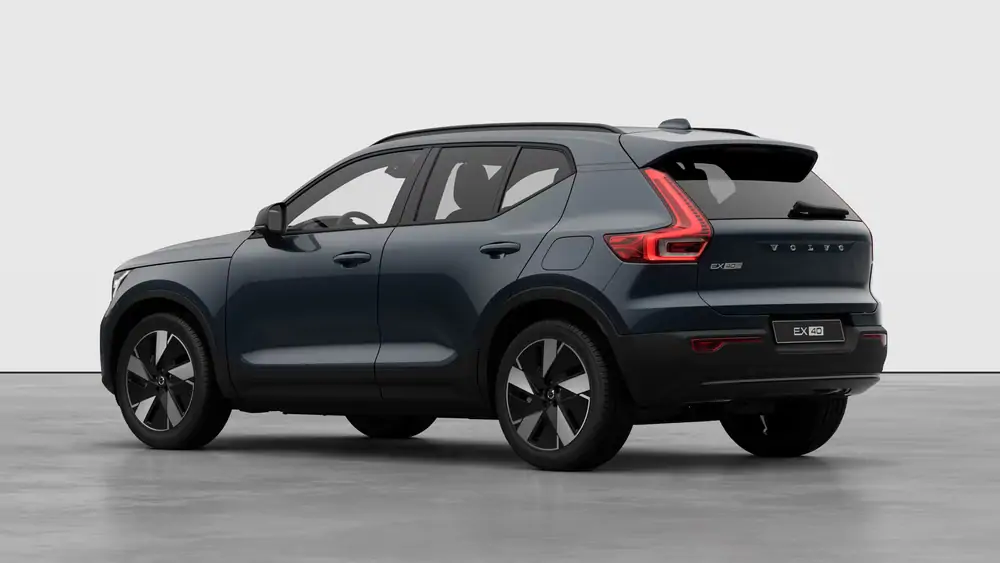 Nouveau Volvo EX40 SUV Core Business Edition Elektrisch (BEV) Shift-by-wire single speed transmission, RWD Denim Blue 2