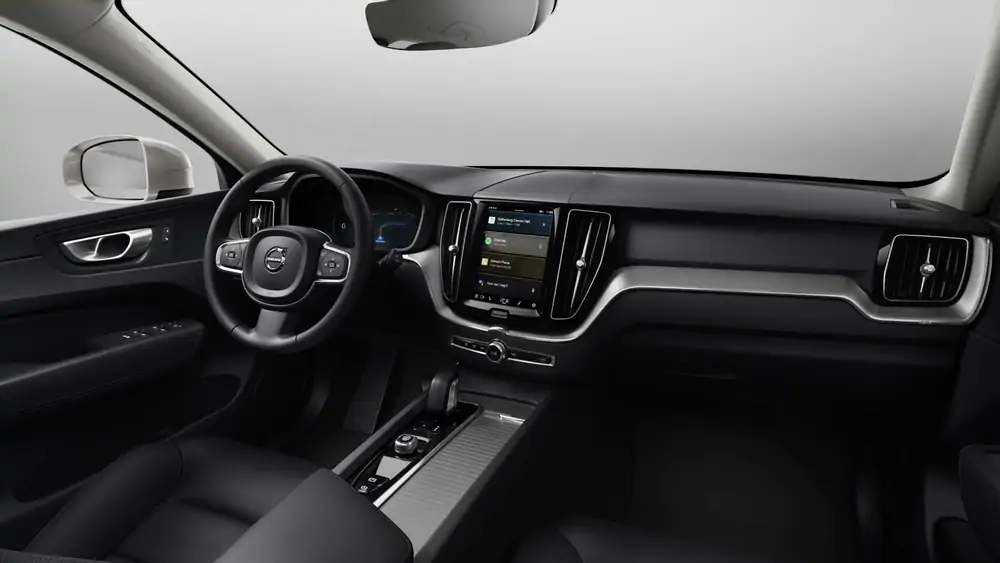 Nieuw Volvo XC60 SUV Core Mild hybrid 8-speed Geartronic™ automatic transmission, AWD Silver Dawn 4