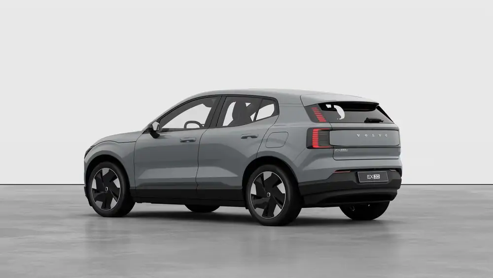 Nouveau Volvo EX30 SUV Plus Elektrisch Shift-by-wire single speed transmission, RWD Vapour Grey 2