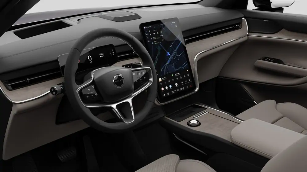 Nouveau Volvo EX90 SUV Ultra Electric Shift-by-wire_single_speed_transmission_DB03 Aurora Silver 4