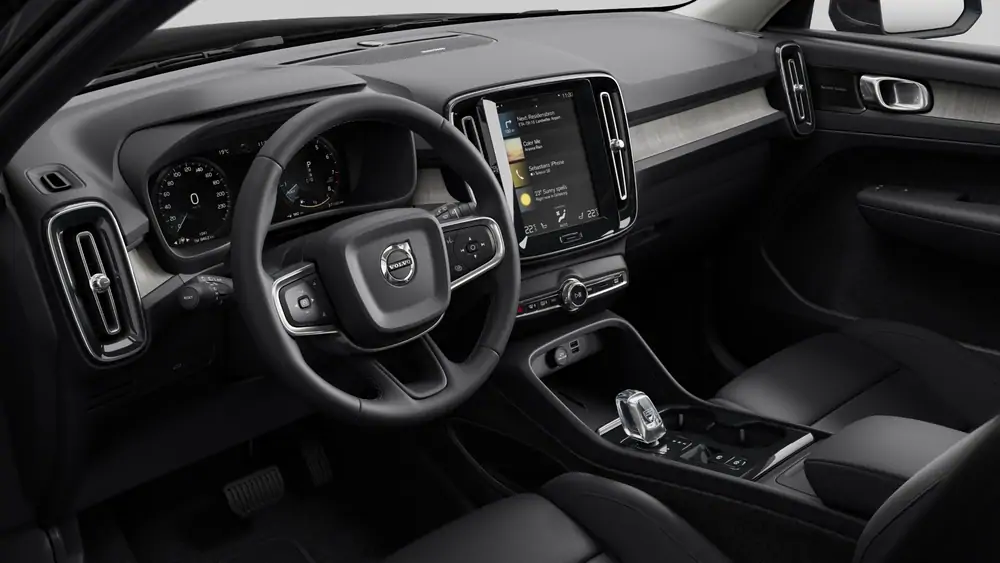 Nieuw Volvo XC40 SUV Plus Micro hybrid 8-speed Geartronic™ automatic transmission Onyx Black 4