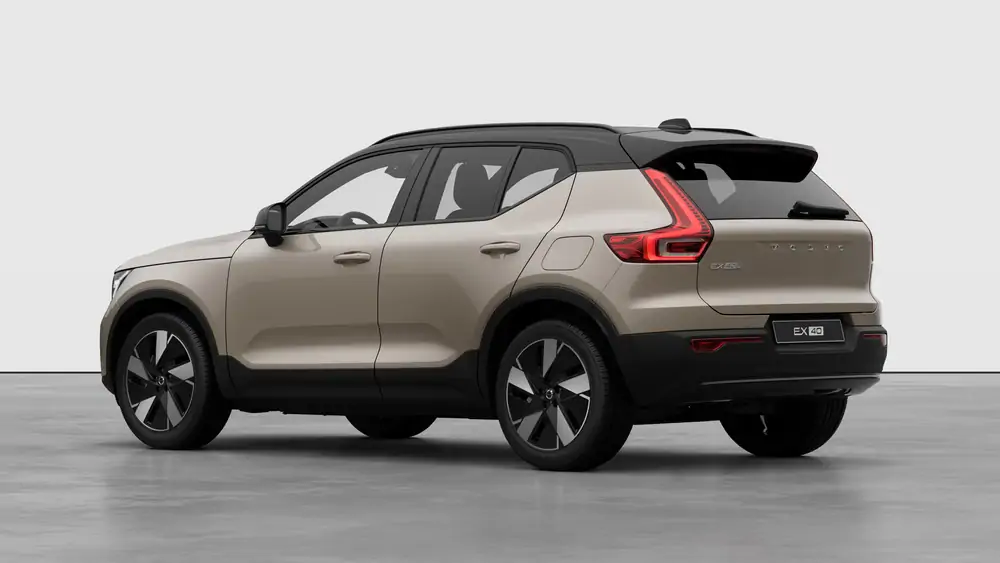 Nouveau Volvo EX40 SUV Ultra Business Edition Elektrisch (BEV) Shift-by-wire single speed transmission, RWD Sand Dune 2