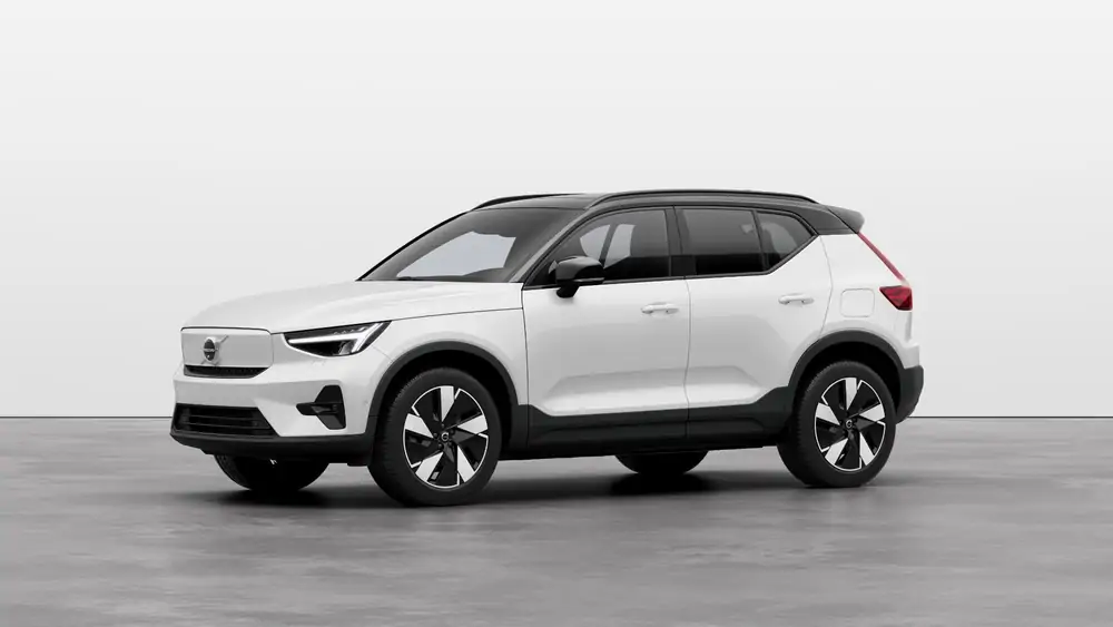 Nouveau Volvo XC40 SUV Ultra Elektrisch Shift-by-wire single speed transmission, RWD Crystal White Pearl 1
