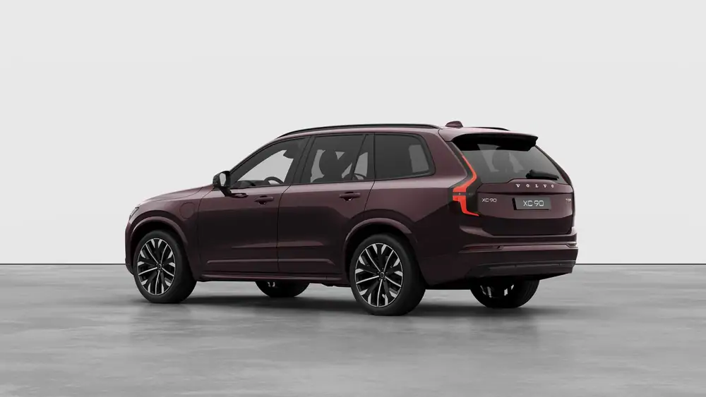 Nouveau Volvo XC90 SUV Ultimate Dark Plug-in hybrid 8-speed Geartronic™ automatic transmission Mulberry Red 2