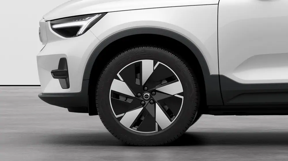 Nouveau Volvo XC40 SUV Plus Elektrisch Shift-by-wire single speed transmission, RWD Crystal White Pearl 3