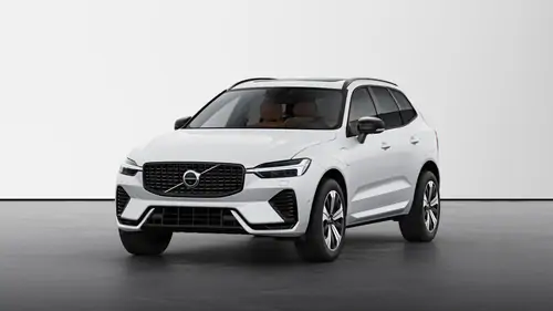 Nouveau Volvo XC60 SUV Plus Plug-in hybride 8-speed Geartronic™ automatic transmission Exclusive metaalkleur Crystal White Pearl (707)
