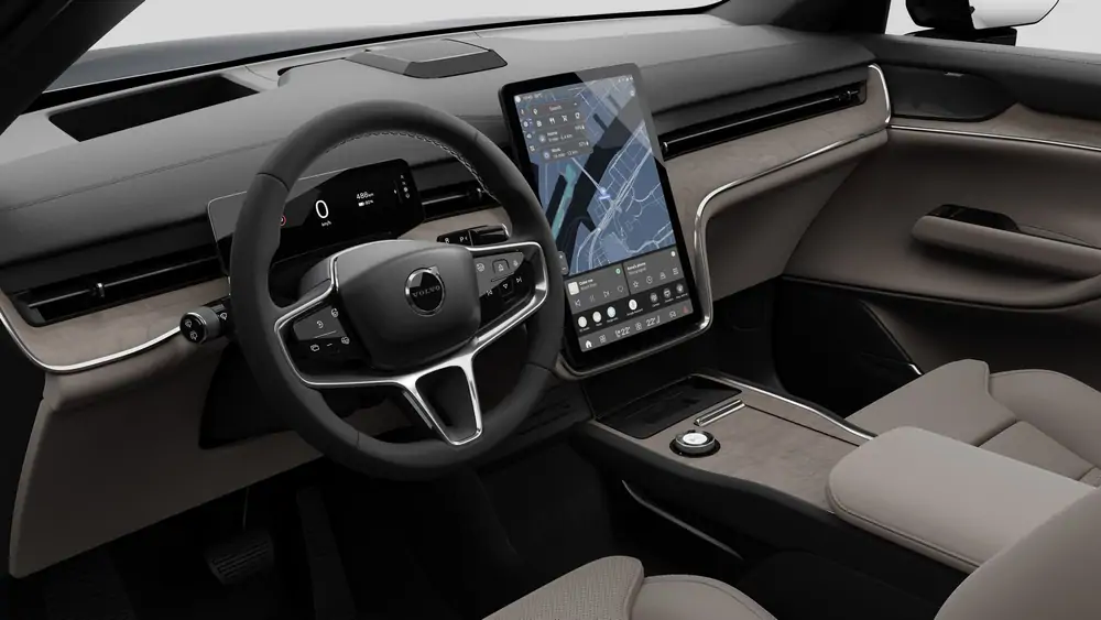 Nouveau Volvo EX90 SUV Ultra Elektrisch Shift-by-wire_single_speed_transmission_DB03 Denim Blue 4