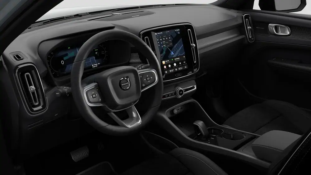 Nieuw Volvo EX40 SUV Plus Business Edition Elektrisch (BEV) Shift-by-wire single speed transmission, RWD Vapour Grey 4