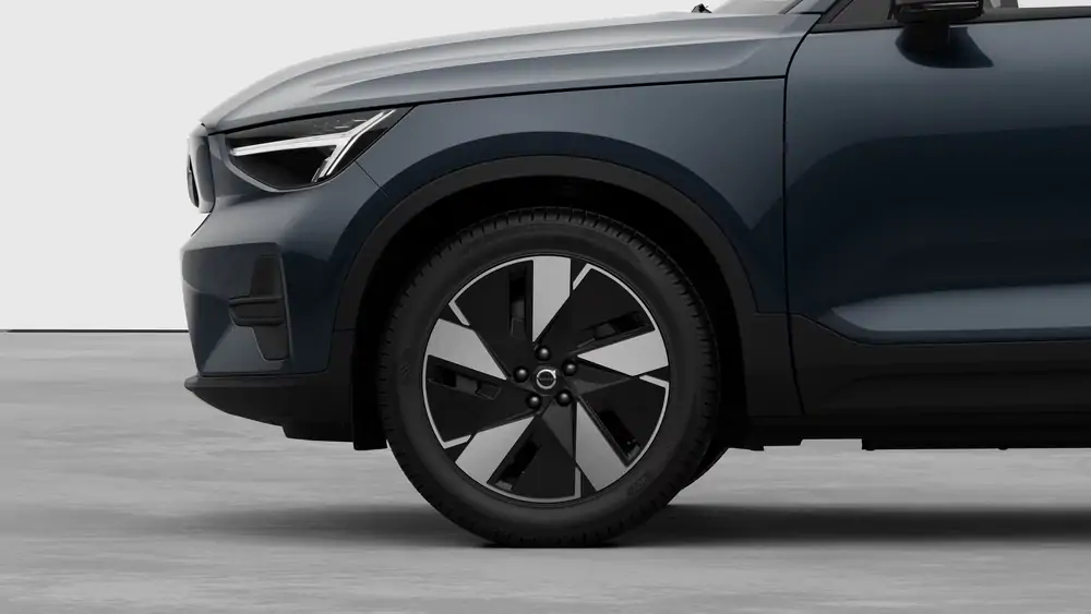 Nieuw Volvo EX40 SUV Core Business Edition Elektrisch (BEV) Shift-by-wire single speed transmission, RWD Denim Blue 3