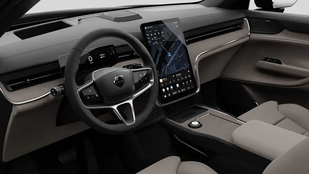 Nouveau Volvo EX90 SUV Plus Elektrisch (BEV) Shift-by-wire_single_speed_transmission_DB03 Onyx Black 4