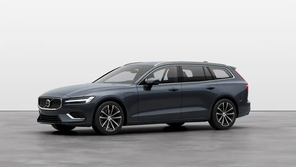 Nieuw Volvo V60 Break Core Plug-in hybrid 8-speed Geartronic™ automatic transmission Denim Blue 1