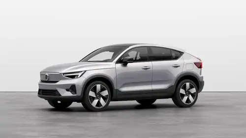 Nieuw Volvo C40 Crossover Ultra Elektrisch Shift-by-wire single speed transmission, RWD Silver Dawn