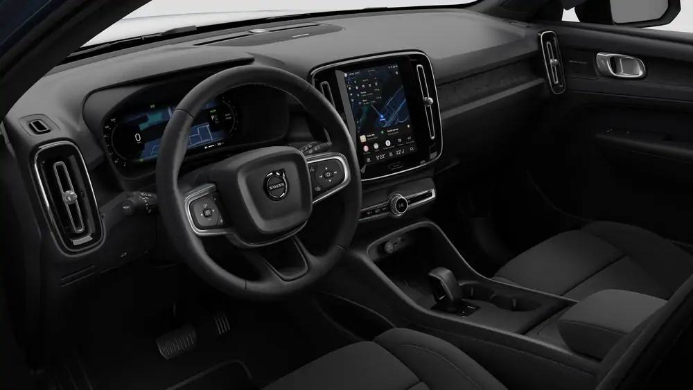 Nieuw Volvo EC40 Crossover Plus Business Edition Elektrisch Shift-by-wire single speed transmission, RWD Denim Blue 4