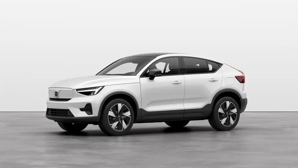 Nieuw Volvo C40 Crossover Core Elektrisch Shift-by-wire single speed transmission, RWD Crystal White Pearl 1