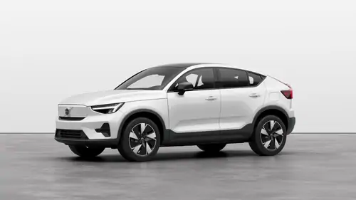 Nouveau Volvo C40 Crossover Core Elektrisch Shift-by-wire single speed transmission, RWD Crystal White Pearl