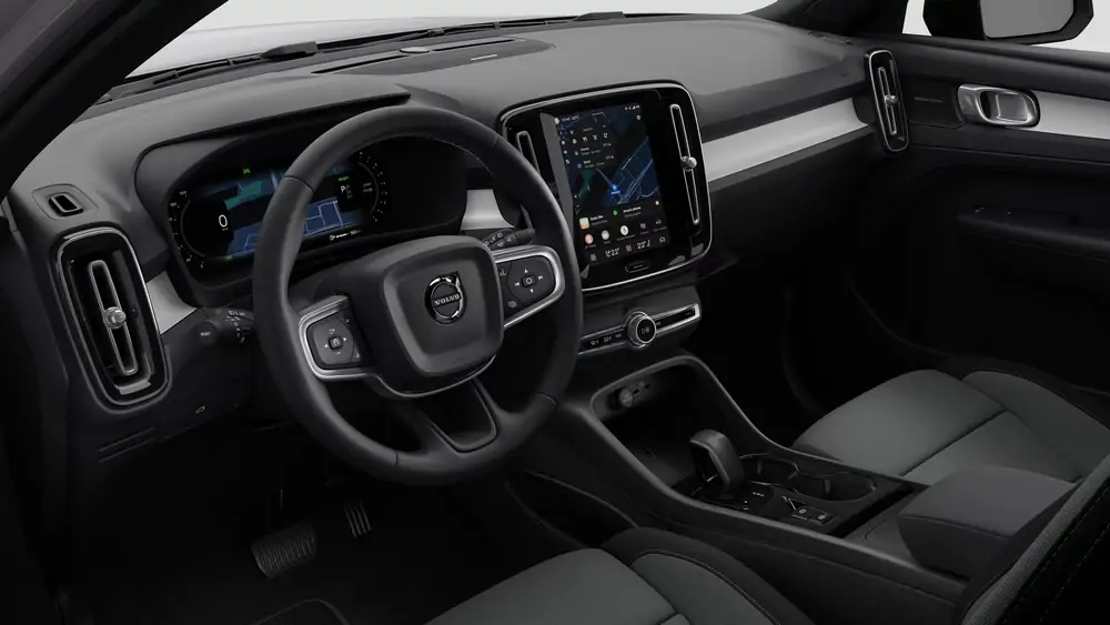 Nieuw Volvo XC40 SUV Plus Mild hybrid 7-speed Dual Clutch transmission Aurora Silver 4
