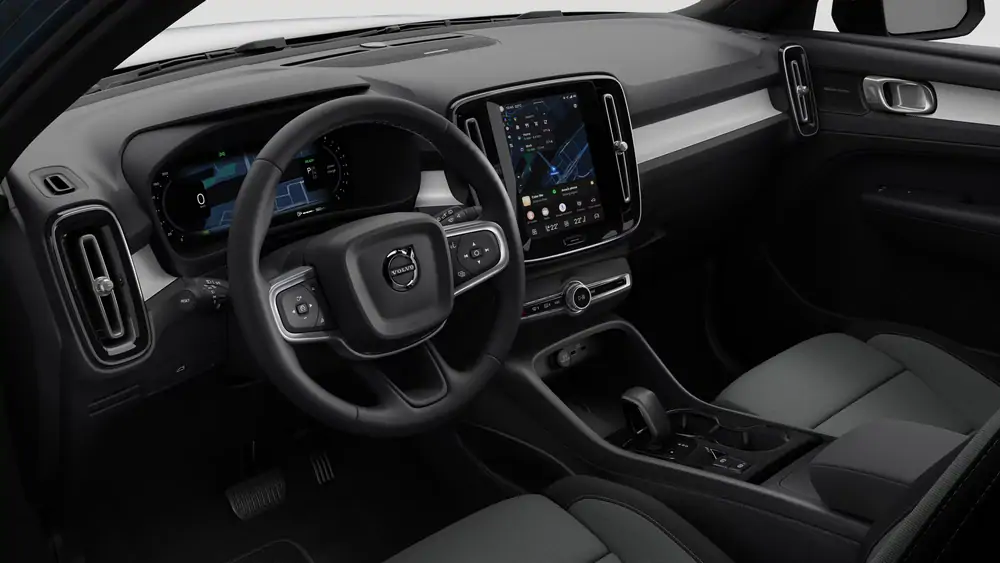 Nouveau Volvo XC40 SUV Plus Mild hybrid 7-speed Dual Clutch transmission Denim Blue 4