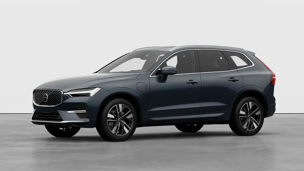 Nouveau Volvo XC60 SUV Plus Plug-in hybride (PHEV) 8-speed Geartronic™ automatic transmission Denim Blue 1