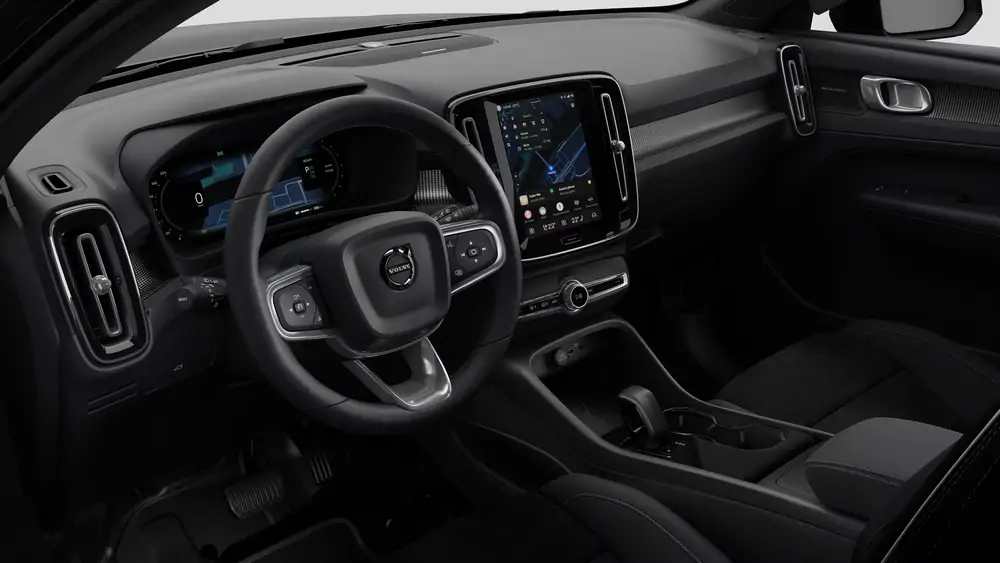 Nouveau Volvo EC40 Crossover Plus Elektrisch Shift-by-wire single speed transmission, RWD Onyx Black 4