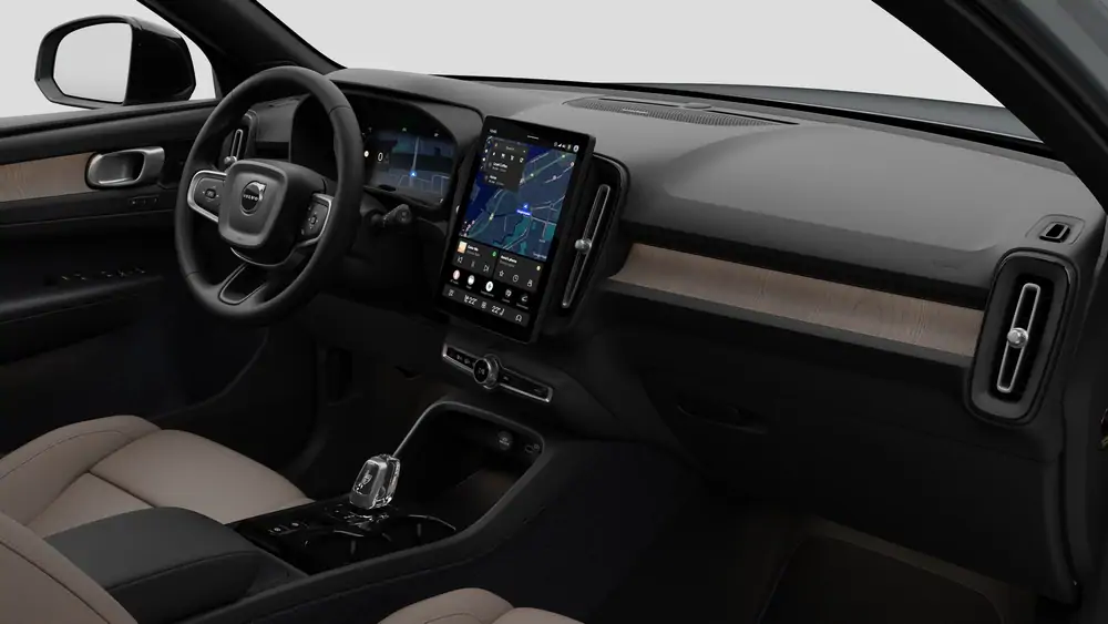 Nouveau Volvo XC40 SUV Plus Mild-hybride (MHEV) 7-speed Dual Clutch transmission Vapour Grey 4
