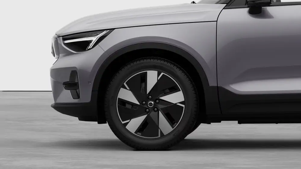 Nouveau Volvo EX40 SUV Plus Business Edition Elektrisch (BEV) Shift-by-wire single speed transmission, RWD Aurora Silver 3