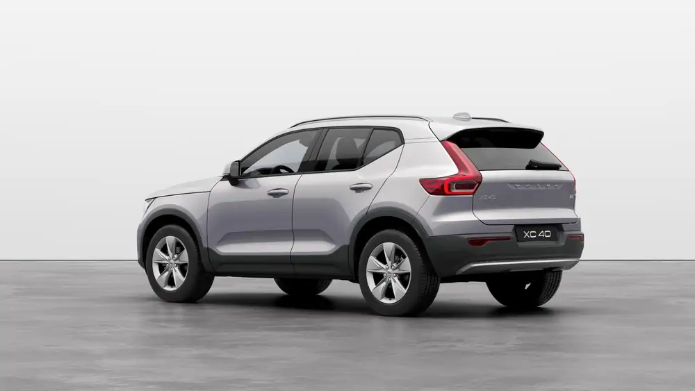 Nieuw Volvo XC40 SUV Core Mild hybrid 7-speed Dual Clutch transmission Silver Dawn 2