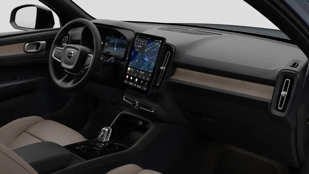 Nouveau Volvo XC40 SUV Plus Mild-hybride (MHEV) 7-speed Dual Clutch transmission Denim Blue 4