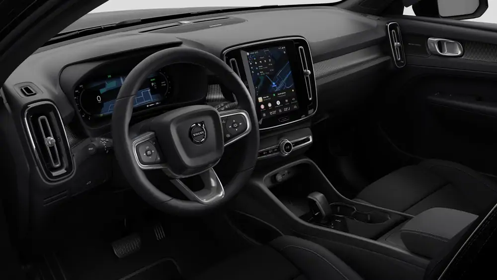 Nouveau Volvo EC40 Crossover Plus Elektrisch Shift-by-wire single speed transmission, RWD Onyx Black 4