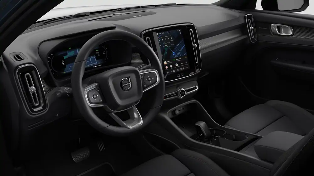 Nouveau Volvo EX40 SUV Plus Elektrisch Shift-by-wire single speed transmission, RWD Denim Blue 4