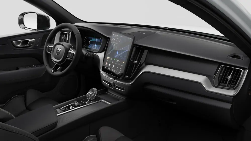 Nouveau Volvo XC60 SUV Plus Plug-in hybrid 8-speed Geartronic™ automatic transmission Crystal White Pearl 4