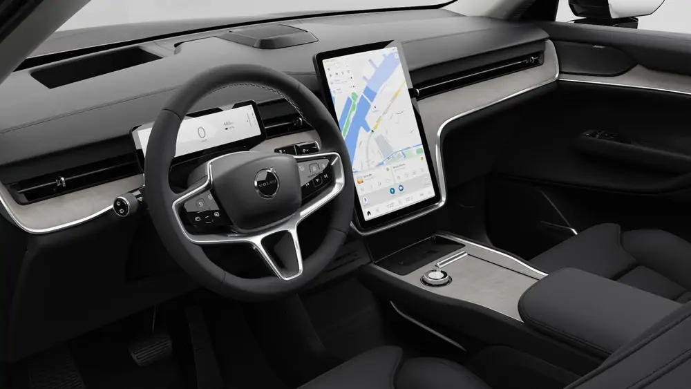 Nouveau Volvo EX90 SUV Plus Elektrisch 1-SPEED GEARBOX RWD Platinum Grey 4