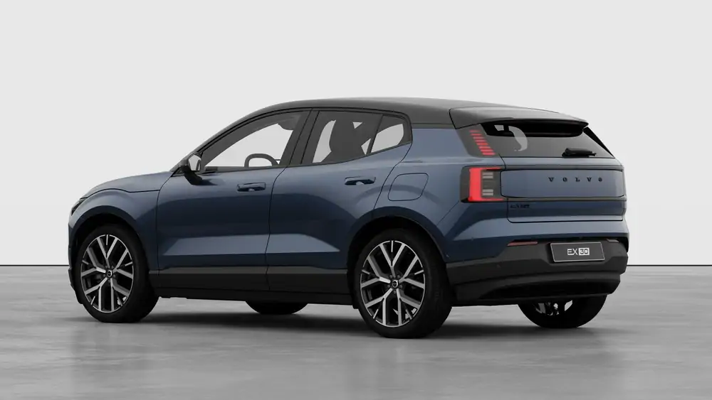 Nouveau Volvo EX30 SUV Ultra Business Edition Elektrisch (BEV) Shift-by-wire single speed transmission, RWD Denim Blue 2