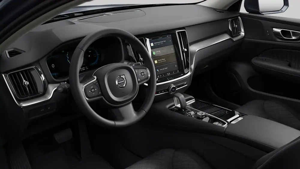 Nieuw Volvo V60 Break Core Plug-in hybrid 8-speed Geartronic™ automatic transmission Denim Blue 4