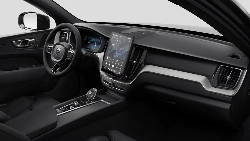 Nouveau Volvo XC60 SUV Plus Plug-in hybride (PHEV) 8-speed Geartronic™ automatic transmission Onyx Black 4