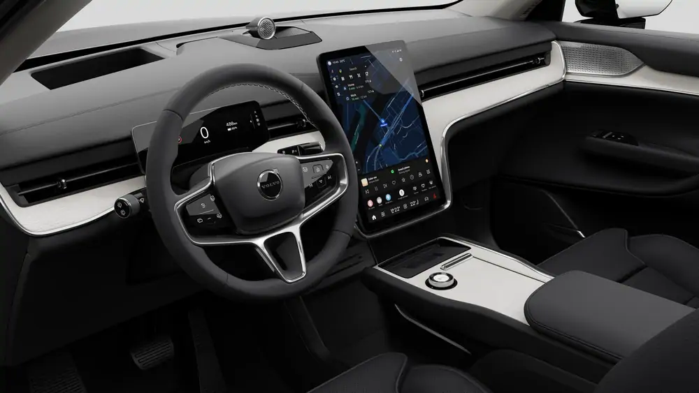 Nieuw Volvo EX90 SUV Plus Elektrisch (BEV) Shift-by-wire_single_speed_transmission_DB03 Platinum Grey 4