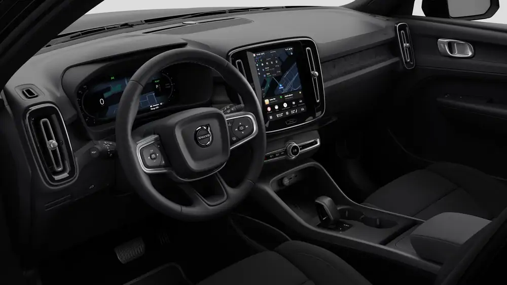 Nouveau Volvo EX40 SUV Core Business Edition Elektrisch (BEV) Shift-by-wire single speed transmission, RWD Onyx Black 4