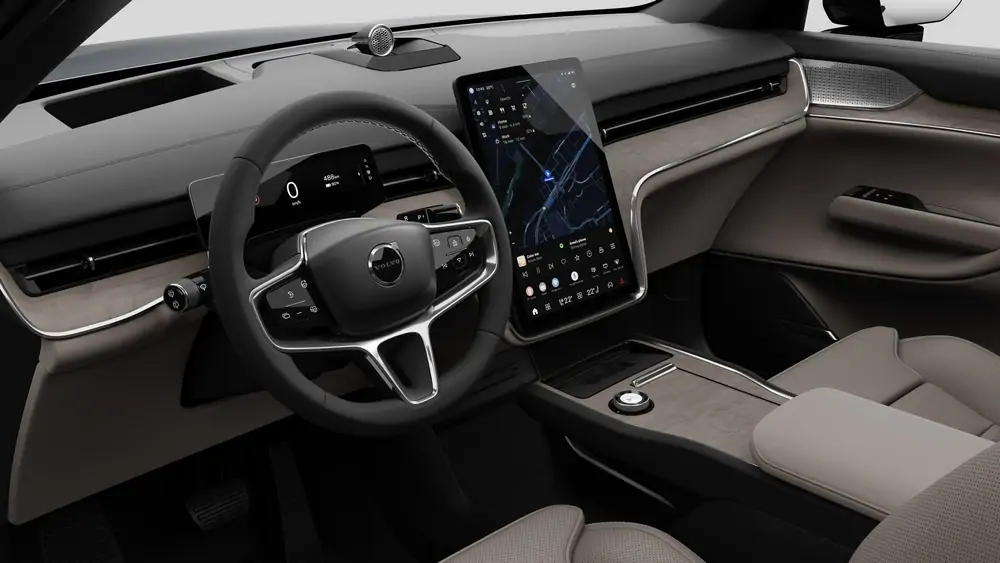 Nouveau Volvo EX90 SUV Ultra Elektrisch (BEV) Shift-by-wire_single_speed_transmission_DB03 Denim Blue 4