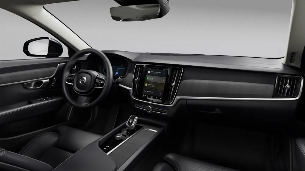 Nouveau Volvo S90 Berline Plus Mild hybrid 8-speed Geartronic™ automatic transmission Onyx Black 4