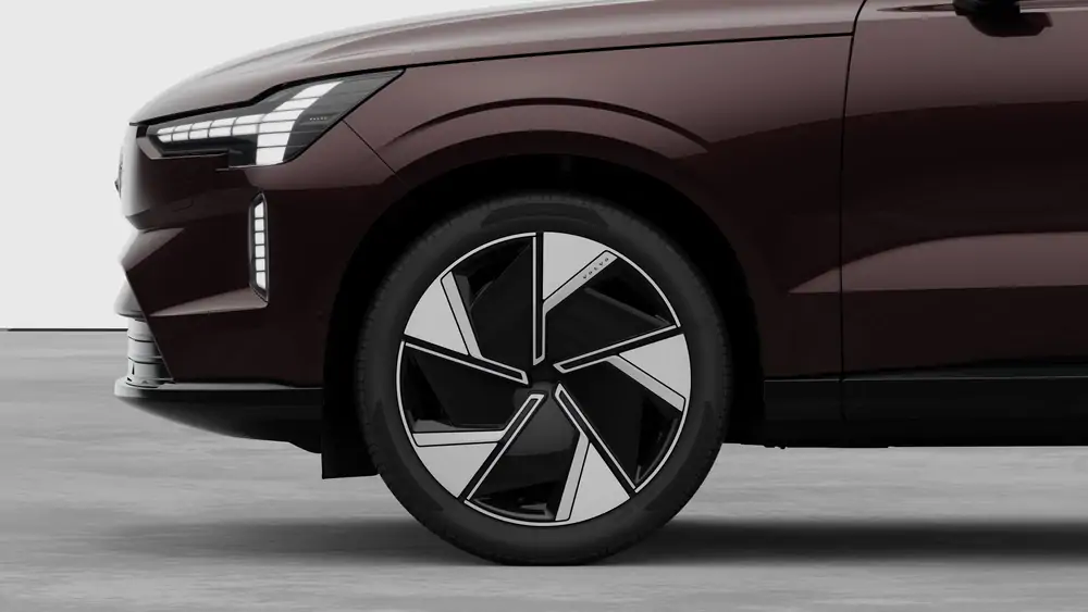 Nouveau Volvo EX90 SUV Ultra Elektrisch Shift-by-wire_single_speed_transmission_DB03 Mulberry Red 3