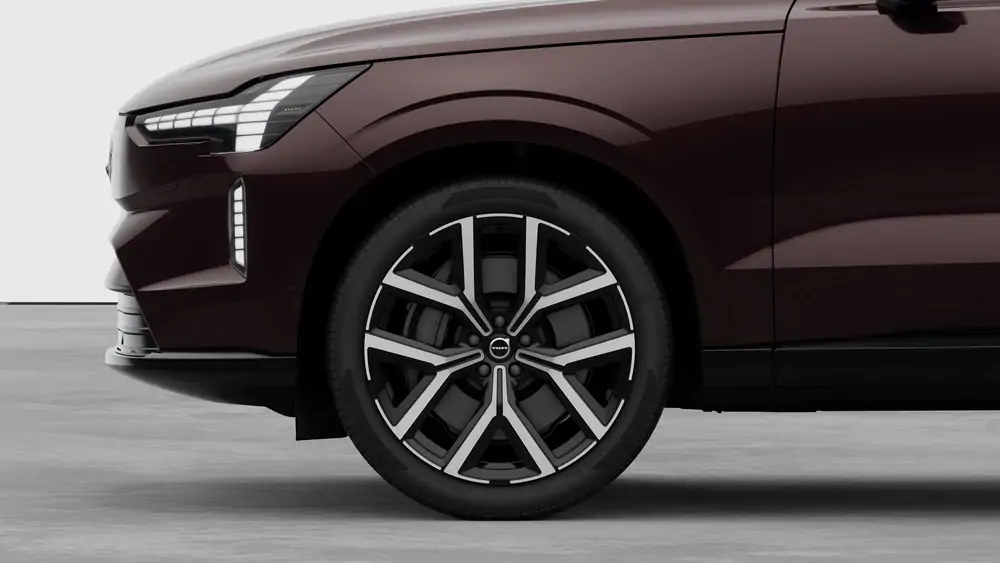 Nouveau Volvo EX90 SUV Plus Elektrisch (BEV) Shift-by-wire_single_speed_transmission_DB03 Mulberry Red 3