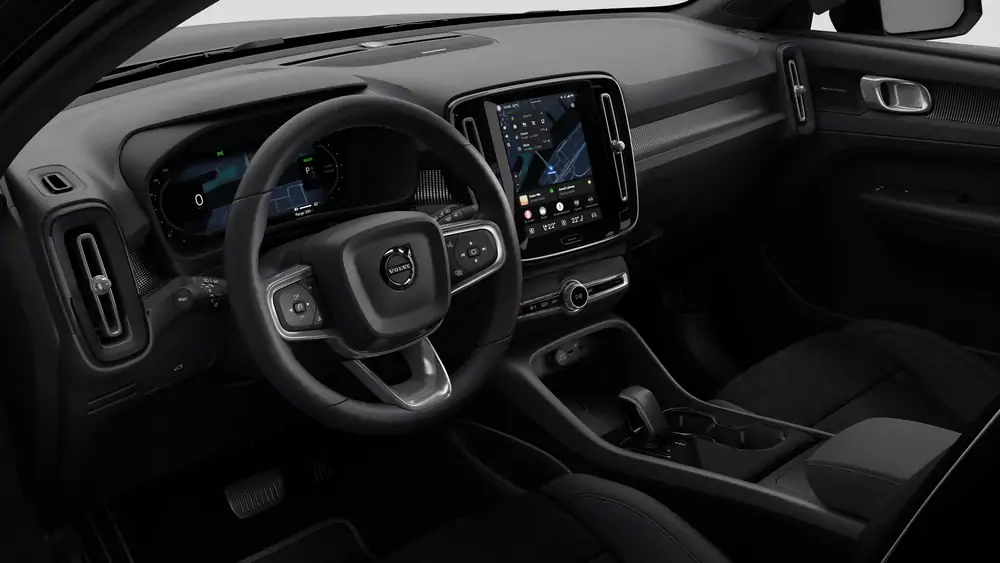 Nouveau Volvo EC40 Crossover Plus Business Edition Elektrisch (BEV) Shift-by-wire single speed transmission, RWD Onyx Black 4