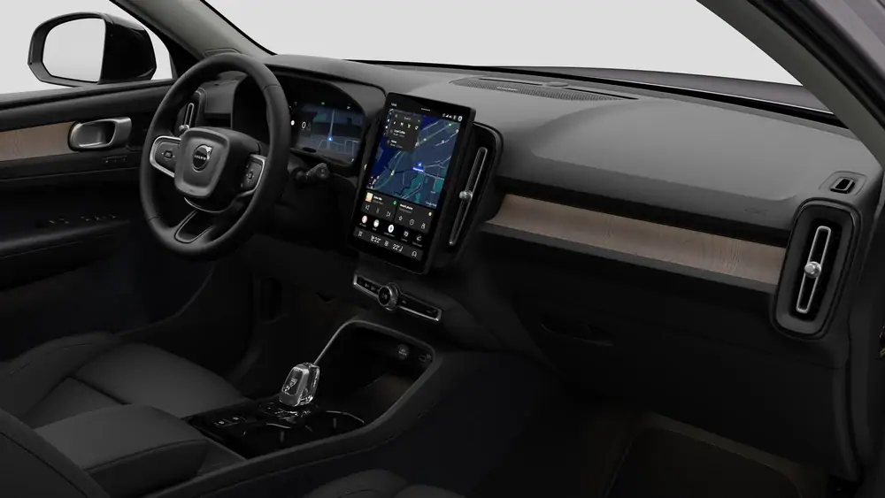 Nouveau Volvo XC40 SUV Plus Mild-hybride (MHEV) 7-speed Dual Clutch transmission Aurora Silver 4