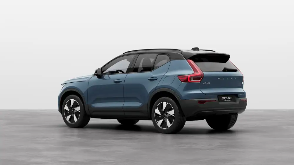 Nouveau Volvo XC40 SUV Ultimate Elektrisch Shift-by-wire single speed transmission, RWD Fjord Blue 2