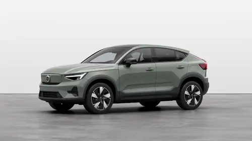 Nouveau Volvo C40 CROSSOVER Core Elektrisch Shift-by-wire single speed transmission, RWD Sage Green 