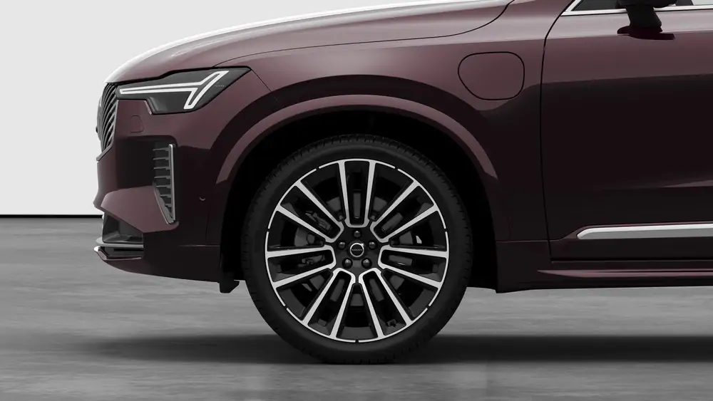 Nieuw Volvo XC90 SUV Ultimate Plug-in hybrid 8-speed Geartronic™ automatic transmission Mulberry Red 3