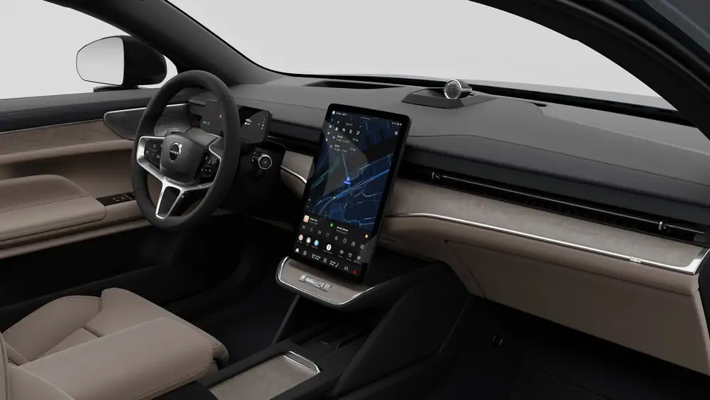 Nouveau Volvo ES90 Berline Plus Electric 1-SPEED GEARBOX RWD Denim Blue 4