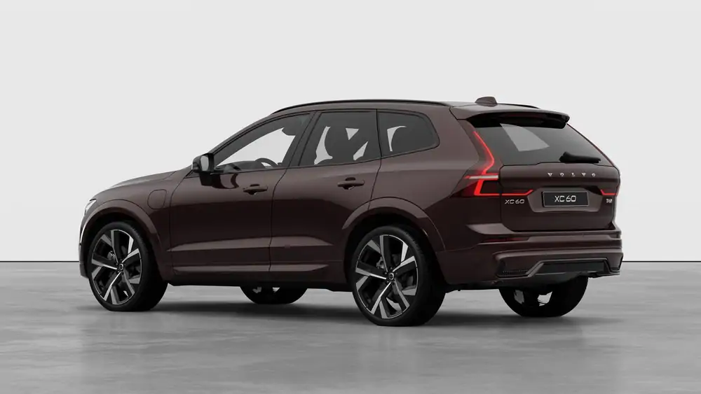 Nouveau Volvo XC60 SUV Ultimate Dark Plug-in hybrid 8-speed Geartronic™ automatic transmission Mulberry Red 2