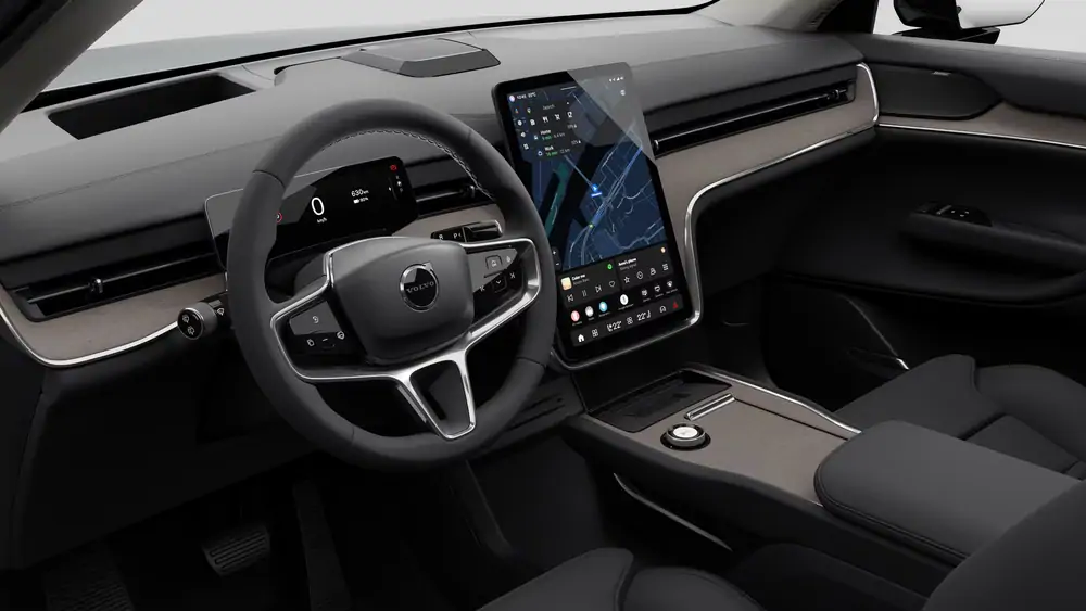 Nouveau Volvo EX90 SUV Plus Elektrisch (BEV) Shift-by-wire_single_speed_transmission_DB03 Vapour Grey 4