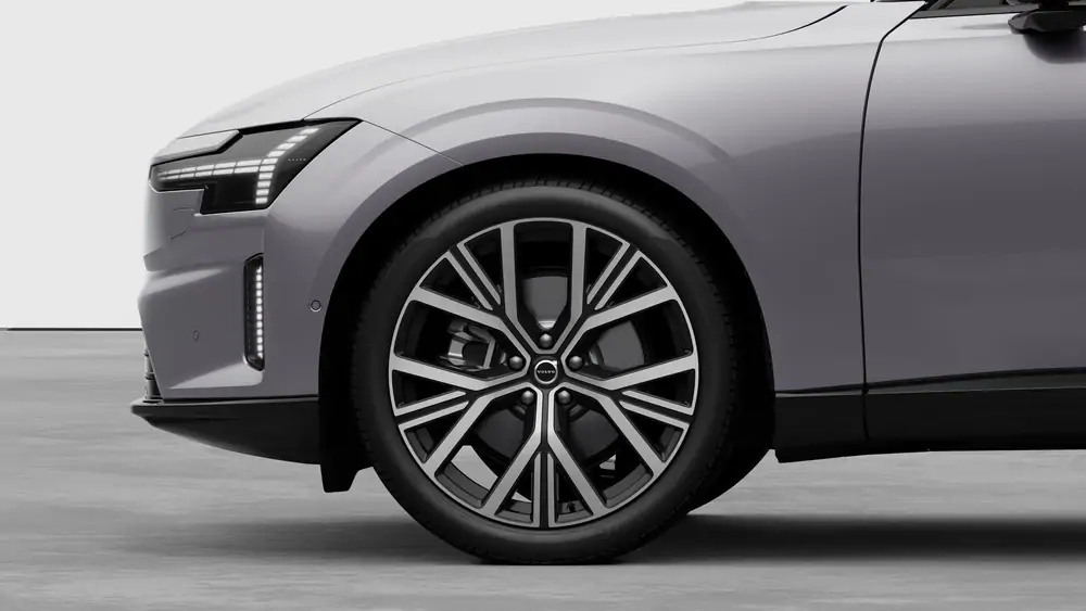 Nouveau Volvo ES90 Berline Ultra Elektrisch (BEV) 1-SPEED GEARBOX RWD Aurora Silver 3